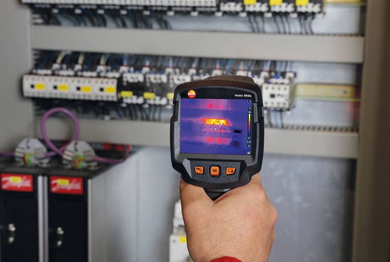 Термовизионната камера testo 868 отново е на специална цена