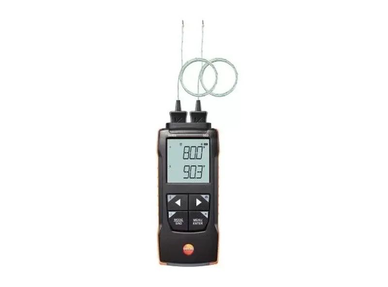 Диференциален термометър за термодвойки тип K testo 922