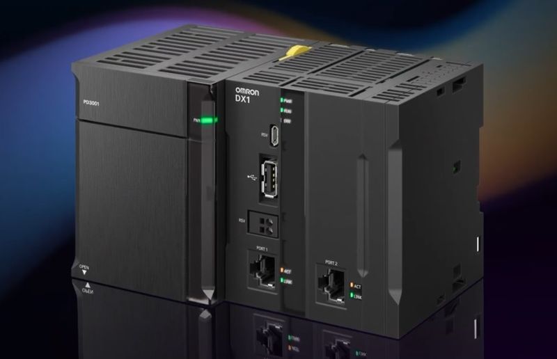 Събиране и визуализация на данни от производството с DX100 Data Flow Edge от Omron